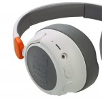 JBL JR460NC Λευκά Ασύρματα/Ενσύρματα Over Ear Παιδικά Ακουστικά με 20 ώρες Λειτουργίας *