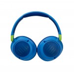 JBL JR460NC Μπλε Ασύρματα/Ενσύρματα Over Ear Παιδικά Ακουστικά με 20 ώρες Λειτουργίας 
