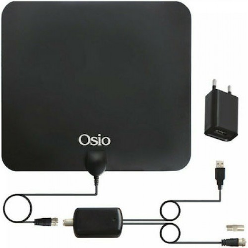 Osio OTA-2033 Εσωτερική Κεραία Τηλεόρασης Σύνδεση με Ομοαξονικό (Coaxial) Καλώδιο*