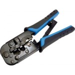 Televes 209801 Πρέσα Ακροδεκτών Δικτύου RJ12, RJ11, RJ45, RJ10 Με Απογυμνωτή