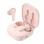 QCY T13 Ροζ In-ear Bluetooth Handsfree Ακουστικά με Αντοχή στον Ιδρώτα και Θήκη Φόρτισης 