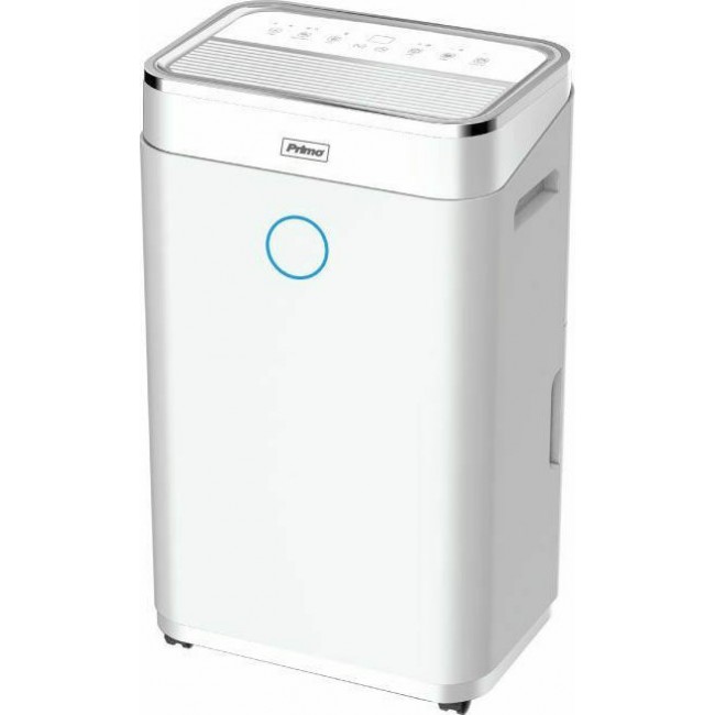 Primo PRDH-45007 Λευκός Αφυγραντήρας Ηλεκτρονικός R290 20lt  Με Χρωματική Ένδειξη Υγρασίας + Φίλτρο Διπλής Δράσης 