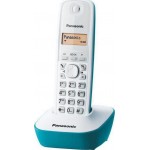 Panasonic KX-TG1611 Λευκό/Μπλέ Ασύρματο Τηλέφωνο **