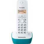 Panasonic KX-TG1611 Λευκό/Μπλέ Ασύρματο Τηλέφωνο **