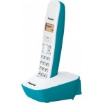 Panasonic KX-TG1611 Λευκό/Μπλέ Ασύρματο Τηλέφωνο **