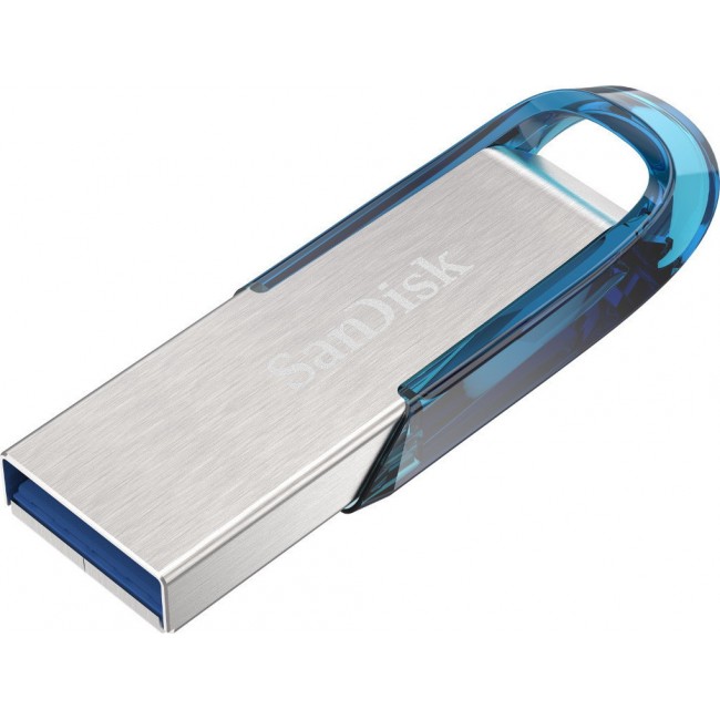 SanDisk Cruzer Ultra Flair 64GB USB 3.0 Mπλε SDCZ73-064G-G46B
