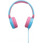 JBL JR310 Blue On Ear Headphones For Kids (JBLJR310BLU) 