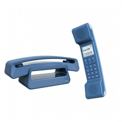 ALCATEL EPURE ICONIC ΜΠΛΕ ΑΣΥΡΜΑΤΟ ΤΗΛΕΦΩΝΟ ΜΕ AΝΟΙΧΤΗ AΚΡΟΑΣΗ (010067)