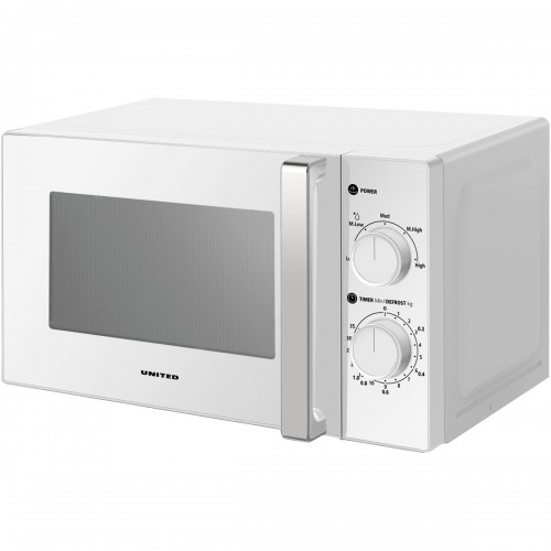 United MWO-2802 Λευκός Φούρνος Μικροκυμάτων 20lt 
