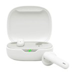 JBL Wave Flex 2 Λευκά Earbud Bluetooth Handsfree Ακουστικά με Αντοχή στον Ιδρώτα και Θήκη Φόρτισης *