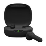 JBL Wave Flex 2 Μαύρα Earbud Bluetooth Handsfree Ακουστικά με Αντοχή στον Ιδρώτα και Θήκη Φόρτισης *