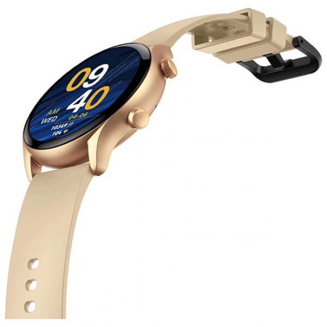 ZEBLAZE BTALK 3 PLUS SMARTWATCH 1.39 WITH HEART RATE GOLD