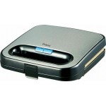 Primo PRSM-40243 750W Μαύρο-Inox Τοστιέρα 2 Θέσεων Με Αντικολλητικές Γκριλ Πλάκες  ***