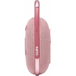 JBL Clip 4 Ροζ Αδιάβροχo Bluetooth Ασύρματο Ηχείο (JBLCLIP4PINK) *