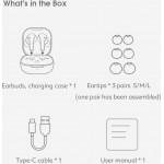 QCY T13 Λευκά In-ear Bluetooth Ακουστικά 