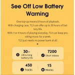 QCY T13 Λευκά In-ear Bluetooth Ακουστικά 