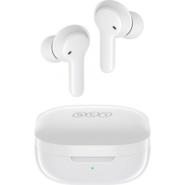 QCY T13 Λευκά In-ear Bluetooth Ακουστικά 