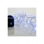 Eurolamp 600-11585 240 LED Μπλε Λαμπάκια Σε Σειρά Με Διαφανές Καλώδιο Και Προγράμματα ΙΡ44 11.95m *