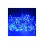 Eurolamp 600-11585 240 LED Μπλε Λαμπάκια Σε Σειρά Με Διαφανές Καλώδιο Και Προγράμματα ΙΡ44 11.95m *