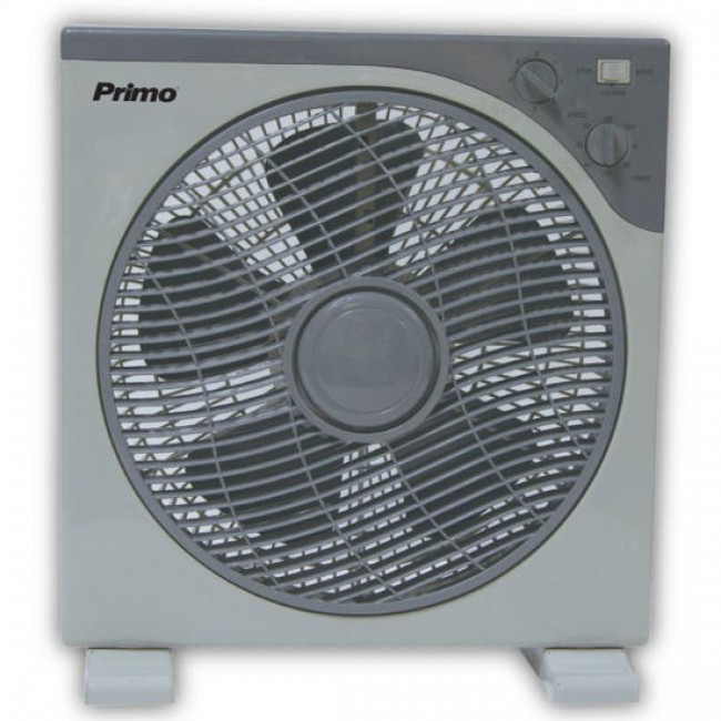 Primo PRBF-80287 Λευκός-Γκρι Ανεμιστήρας Boxfan 12'' 30CM *