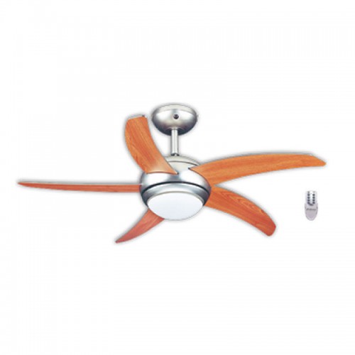 Primo PRCF-80285 Κερασί  Ανεμιστήρας Οροφής  44'' 110εκ. Με Τηλεχειριστήριο 1Φως 5 Φτερά *