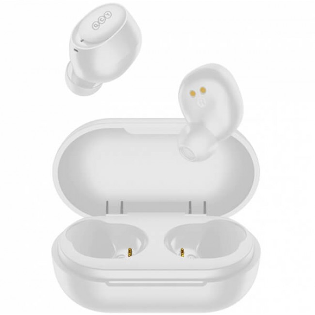 QCY Arcbuds Lite Λευκά  Bluetooth Handsfree Ακουστικά 
