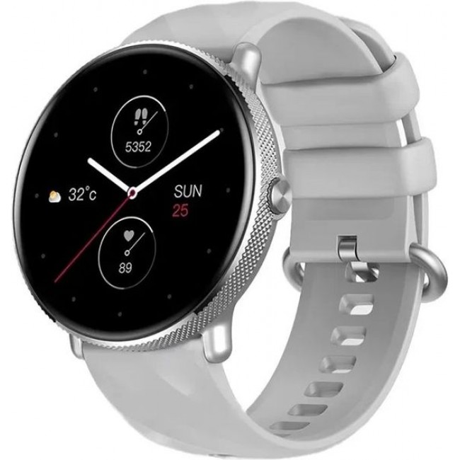Zeblaze GTR 3 Pro Ασημί Smartwatch με Παλμογράφο  