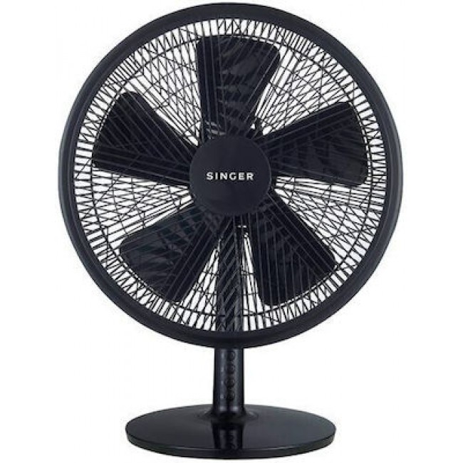 Singer 7110/01BL Επιτραπέζιος Ανεμιστήρας 55W Διαμέτρου 40cm