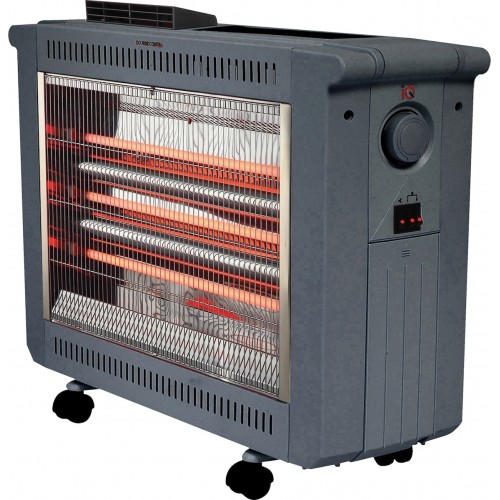 IQ HT-1471 Σόμπα Χαλαζία με Θερμοστάτη και Ανεμιστήρα 2400W ***