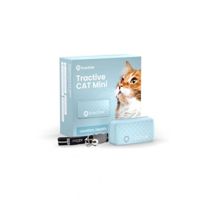 Tractive ΤRCAT5MT CAT Mint Mini GPS Pet Tracker Γάτας Mε Κολάρο *