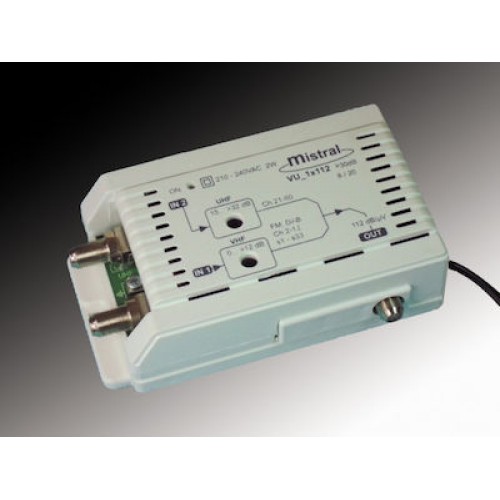 Mistral VU 1Χ112 5G Ενισχυτής κεντρικής στα 30 dB (0241)