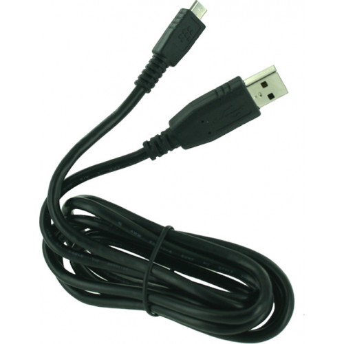 DeTech γκρι USB 2.0 Cable USB-A male - micro USB-B male 1m (18025)