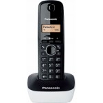 Panasonic KX-TG1611GRW Μαύρο/Λευκό Ασύρματο Τηλέφωνο 