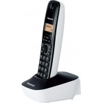 Panasonic KX-TG1611GRW Μαύρο/Λευκό Ασύρματο Τηλέφωνο 