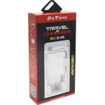 DeTech 14139 Λευκός Φορτιστής Χωρίς Καλώδιο με 2 Θύρες USB-A 