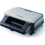 Rohnson R-2680 Inox Τοστιέρα Γκριλιέρα με Αποσπώμενες Πλάκες 900W 