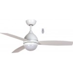 Primo PRCF-80520 Λευκός Ανεμιστήρας Οροφής 120cm με Φως και Τηλεχειριστήριο 