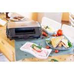 Rohnson R-2680 Inox Τοστιέρα Γκριλιέρα με Αποσπώμενες Πλάκες 900W 