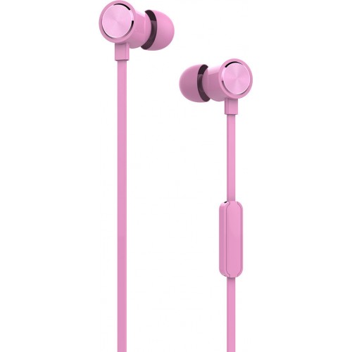 Yookie YK810 Pink In-ear Handsfree Mε Βύσμα 3.5mm *