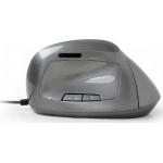 GEMBIRD ERGONOMIC 6-BUTTON OPTICAL MOUSE SPACEGREY MUS-ERGO-02 GEMBIRD ERGONOMIC 6-BUTTON OPTICAL MOUSE SPACEGREY MUS-ERGO-02
