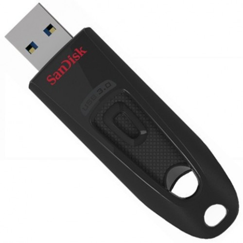 Sandisk Ultra 64GB USB 3.0 Μαύρο SDCZ48-064G-U46