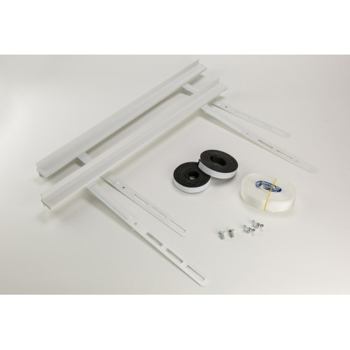 Roller Kappatos 00689 Λευκό Συνδετικό Πλυντηρίου/Στεγνωτηρίου από Μέταλλο 60x60εκ