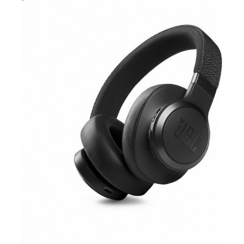 JBL Live 770NC Ασύρματα Bluetooth Over Ear Ακουστικά με 65 ώρες Λειτουργίας και Quick Charge Μαύρα JBLLIVE770NCBLK *