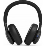 JBL Live 770NC Ασύρματα Bluetooth Over Ear Ακουστικά με 65 ώρες Λειτουργίας και Quick Charge Μαύρα JBLLIVE770NCBLK *