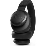 JBL Live 770NC Ασύρματα Bluetooth Over Ear Ακουστικά με 65 ώρες Λειτουργίας και Quick Charge Μαύρα JBLLIVE770NCBLK *