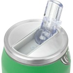 Estia 00-27124 Travel Cup Ποτήρι Θερμός Ανοξείδωτο BPA Free Panathinaikos BC Edition We The Greens 500ml με Καλαμάκι *