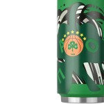 Estia 00-27124 Travel Cup Ποτήρι Θερμός Ανοξείδωτο BPA Free Panathinaikos BC Edition We The Greens 500ml με Καλαμάκι *
