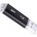 Silicon Power Blaze B02 64GB USB 3.1 Stick Μαύρο SP064GBUF3B02V1K