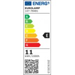 Eurolamp 147-78481 Λάμπα LED 11W για Ντουί E27 και Σχήμα ST64 Φυσικό Λευκό 1600lm Dimmable