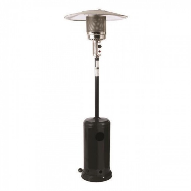 EUROLAMP 147-29600 Μαύρη Σόμπα Υγραερίου Εξωτερικού Χώρου Μανιτάρι 